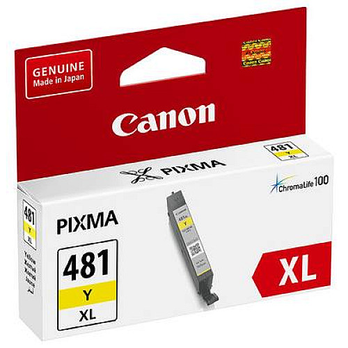 Картридж струменевий  Canon CLI-481 XL PIXMA TS6140/8140/9140/TR7540/8540/TS6240/9540/8240/704/8340/6340 Yellow