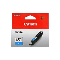 Картридж струменевий Canon CLI-451C (Cyan) PIXMA MG5440/MG6340