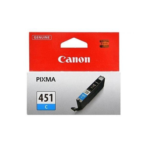 Картридж струменевий Canon CLI-451C (Cyan) PIXMA MG5440/MG6340