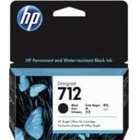 Картридж струменевий HP 712 DesignJet T230/T630/T650 Black 38ml