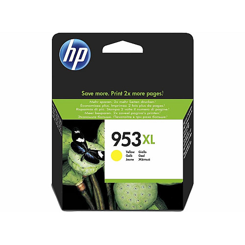 Картридж струйный HP No.953XL Officejet Pro 7720/7730/7740/8210/8218/8710/8720/8725/8730 Yellow (1600 стр.)