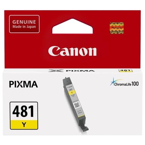 Картридж струйный Canon CLI-481 PIXMA TS6140/8140/9140/TR7540/8540/TS6240/9540/8240/704/8340/6340 Yellow