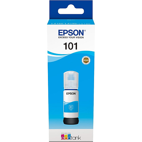 Контейнер с чернилами Epson 101 EcoTank L14150/L4150/L4160/L4260/L4267/L4360/L6160/L6170/L6190/L6270/L6290 cyan