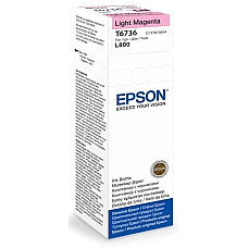 Контейнер з чорнилом Epson T6736 EcoTank L1800/L800/L800/L805/L810/L850 light magenta