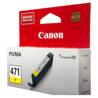 Картридж струменевий Canon CLI-471Y PIXMA MG5740/MG6840 Yellow