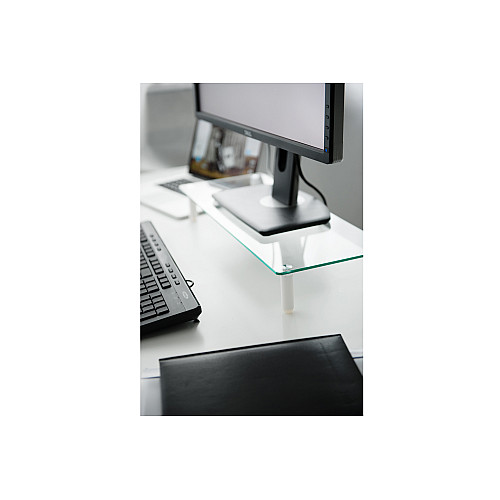 Підставка для монітора DIGITUS Universal glass monitor riser, до 20кг