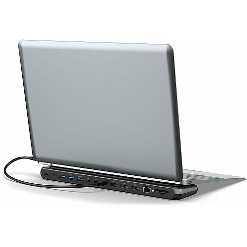 Док-станція DIGITUS USB-C > 2xHDMI/1xDP/3xUSB-A/USB-C/RJ54/PD/Audio