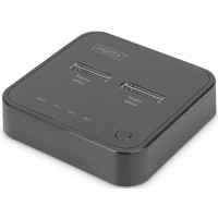 Док-станція DIGITUS Dual M.2 NVMe SSD USB Type-C 3.2 Black