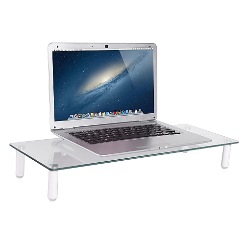 Підставка для монітора DIGITUS Universal glass monitor riser, до 20кг
