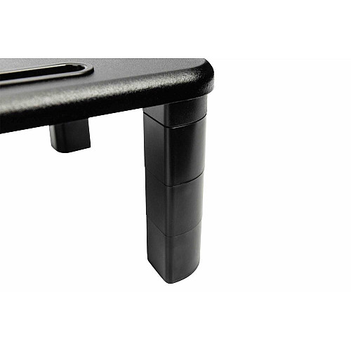 Підставка для монітора DIGITUS Ergonomic Monitor Riser, до 10кг, чорна