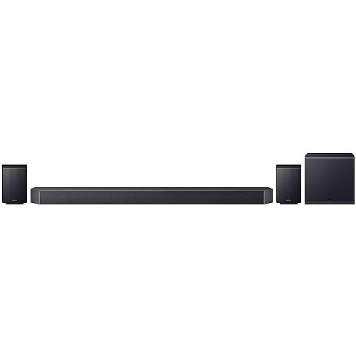 Саундбар Samsung HW-Q990F 756Вт, 11.1.4, BT, HDMI-ARC, Wi-Fi, саб, Dolby Atmos, черный