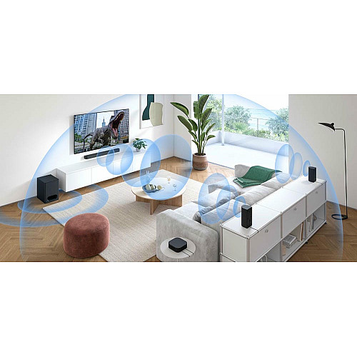 Саундбар Sony HT-S60 1000Вт, 5.1, BT, HDMI-ARC, Optical, Sub, Dolby Atmos®/DTS:X®