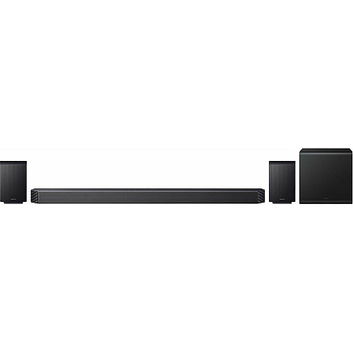 Саундбар Samsung HW-Q930F 580Вт, 9.1.4, BT, HDMI-eARC, Wi-Fi, саб, Dolby Atmos, черный