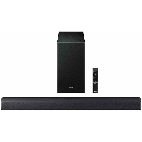 Саундбар Samsung HW-B450F 300Вт, 2.1, BT, USB, HDMI-ARC, саб, DTS Dolby 2ch, чорний