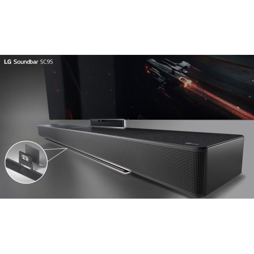 Саундбар LG SC9S 400Вт, 3.1.3, BT, HDMI-ARC, USB, саб, Dolby Atmos®, IMAX
