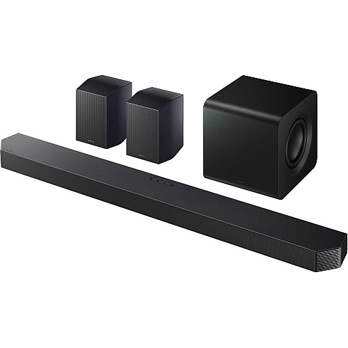 Саундбар Samsung HW-Q930F 580Вт, 9.1.4, BT, HDMI-eARC, Wi-Fi, саб, Dolby Atmos, черный