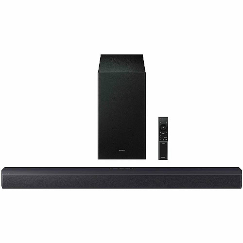 Саундбар Samsung HW-B450F 300Вт, 2.1, BT, USB, HDMI-ARC, саб, DTS Dolby 2ch, чорний