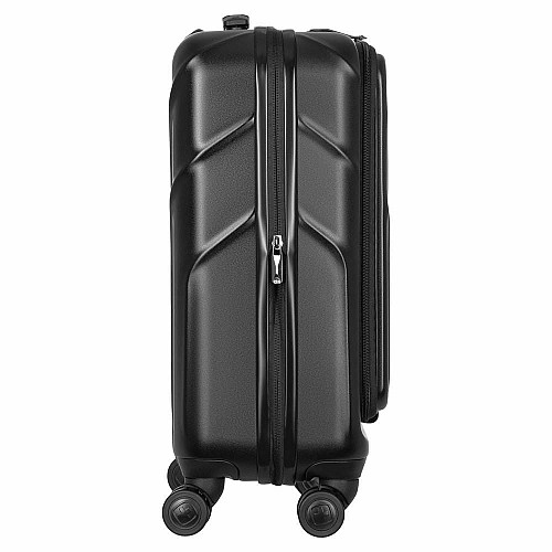 Набор чемоданов Wenger Amplix Hardside, поликарбонат, (S+M), TSA, 4 колеса, EXP, черный
