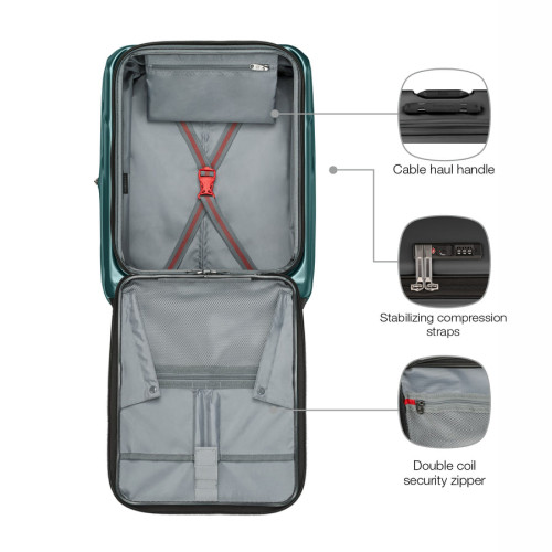 Валіза Wenger Amplix Hardside Carry-On, мала, з відсіком для н/б 16