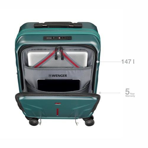 Валіза Wenger Amplix Hardside Carry-On, мала, з відсіком для н/б 16