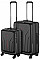 Набор чемоданов Wenger Amplix Hardside, поликарбонат, (S+M), TSA, 4 колеса, EXP, черный