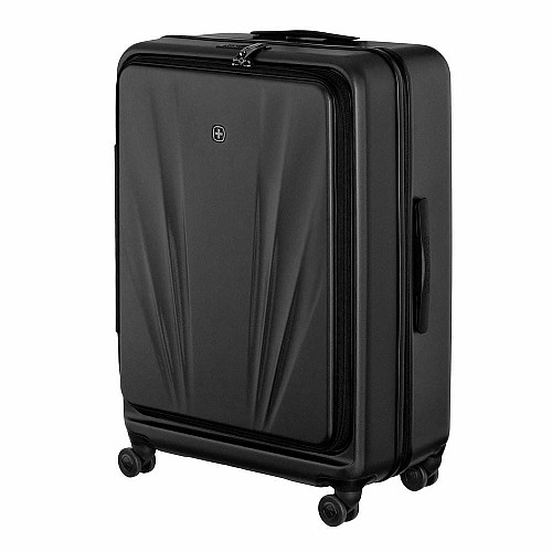 Чемодан Wenger Skyon Hardside Large, большой, поликарбонат, TSA, 4 колеса, расширение, черный