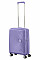 Чемодан American Tourister, Soundbox, полипропилен, малый, 55см, 35.5/41л, TSA, 4 колеса, EXP, лавандовый