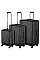 Набор чемоданов Wenger Amplix Hardside, поликарбонат, (S+M+L), TSA, 4 колеса, EXP, черный