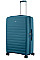 Валіза 2E, Aero, поліпропілен, велика, 99/119 л, TSA, 4 колеса, EXP, синій