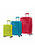 Чемодан American Tourister, Soundbox, полипропилен, средний, 67см, 71.5/81л, TSA, 4 колеса, EXP, пастельно-желтый