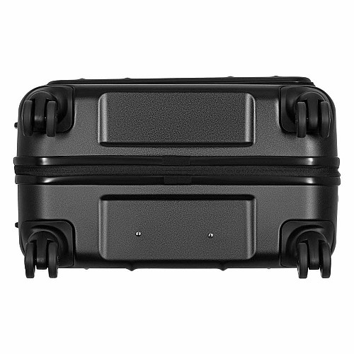 Чемодан Wenger Amplix Hardside Medium, средний, поликарбонат, TSA, 4 колеса, расширение, черный