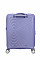 Чемодан American Tourister, Soundbox, полипропилен, малый, 55см, 35.5/41л, TSA, 4 колеса, EXP, лавандовый