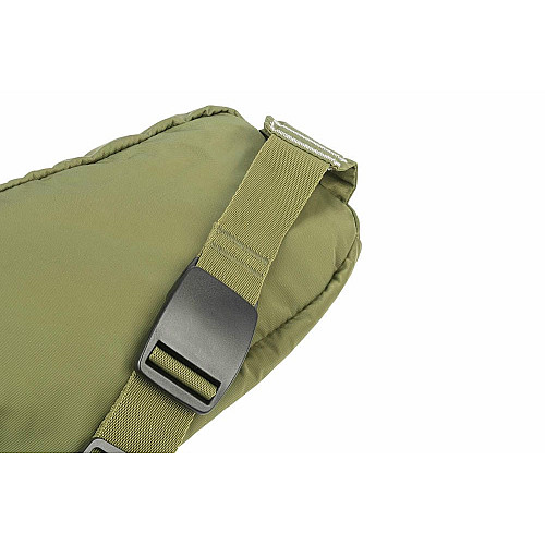 Сумка через плече, розкладна, Tucano Let Me Out Crossbody, зелена