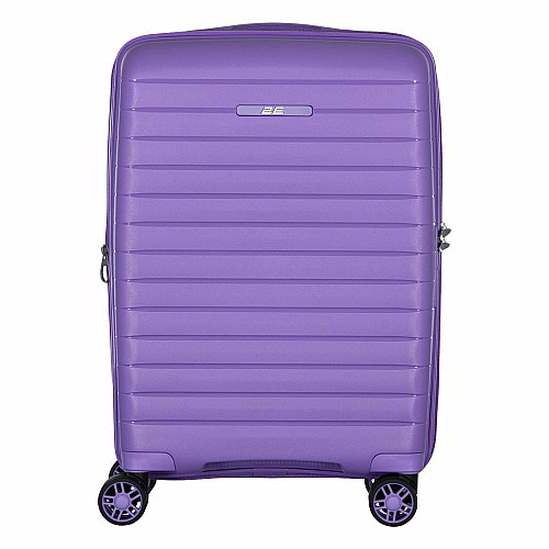 Чемодан 2E, Aero, полипропилен, малый, 35/44 л, TSA, 4 колеса, EXP, лавандовый