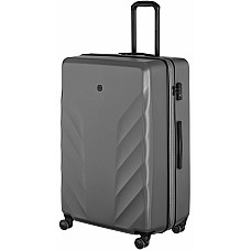 Валіза Wenger, Motion, полікарбонат, гігант, 81см, 135/157л, TSA, 4 колеса, сірий
