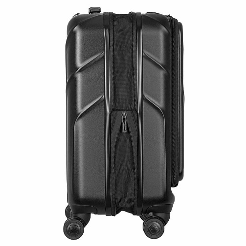 Набор чемоданов Wenger Amplix Hardside, поликарбонат, (S+M), TSA, 4 колеса, EXP, черный