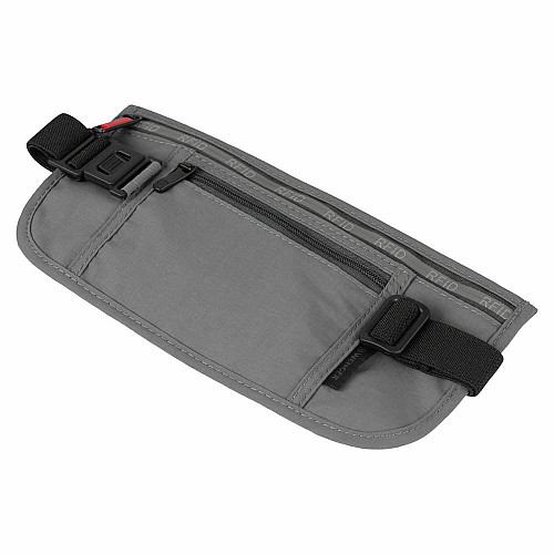Сумка на пояс, Wenger waist belt with RFID pocket, сіра