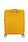 Чемодан American Tourister, Soundbox, полипропилен, малый, 55см, 35.5/41л, TSA, 4 колеса, EXP, желтый