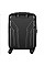 Набор чемоданов Wenger Amplix Hardside, поликарбонат, (S+M), TSA, 4 колеса, EXP, черный