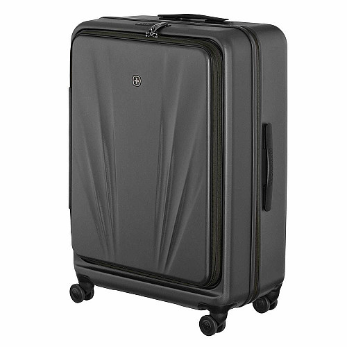 Чемодан Wenger Skyon Hardside Large, большой, поликарбонат, TSA, 4 колеса, расширение, серый