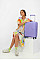 Чемодан American Tourister, Soundbox, полипропилен, малый, 55см, 35.5/41л, TSA, 4 колеса, EXP, лавандовый