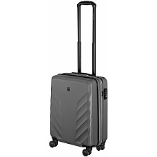 Валіза Wenger, Motion, полікарбонат, мала, 55см, 30/40л, TSA, 4 колеса, сірий