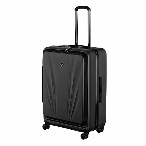 Чемодан Wenger Skyon Hardside Large, большой, поликарбонат, TSA, 4 колеса, расширение, черный