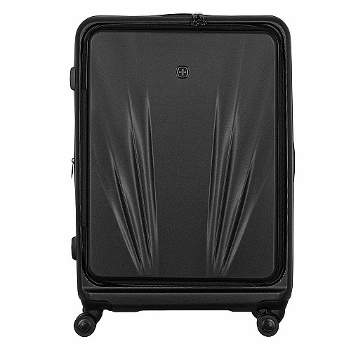 Чемодан Wenger Skyon Hardside Large, большой, поликарбонат, TSA, 4 колеса, расширение, черный