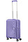 Чемодан American Tourister, Soundbox, полипропилен, малый, 55см, 35.5/41л, TSA, 4 колеса, EXP, лавандовый
