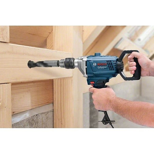 Дрель ударная Bosch Professional GBM 1600 RE 850Вт зубчатый патрон 1-16мм 630об/мин 3кг