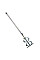 Миксер строительный аккумуляторный Einhell Professional TP-MX 18-2LI BL-Solo PXC 18В 60Нм 450/720об/мин М14 5.11кг без АКБ и ЗП