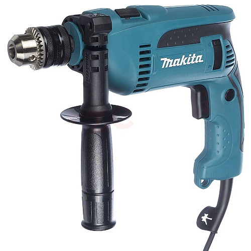 Дрель ударная Makita HP1640 680Вт зубчатый патрон 13мм 0-2800об/мин 2кг