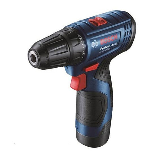 Набор из двух аккумуляторных инструментов Bosch Professional 12В дрель-шуруповерт GSR 120-LI гайковерт ударный GDR 120-LI акб 2х2А·час кейс
