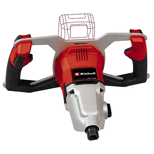 Миксер строительный аккумуляторный Einhell Professional TP-MX 18-2LI BL-Solo PXC 18В 60Нм 450/720об/мин М14 5.11кг без АКБ и ЗП